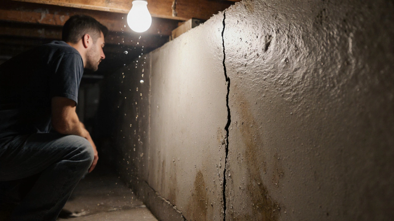 Is It Better to Fix Foundation Crack from Inside or Outside?